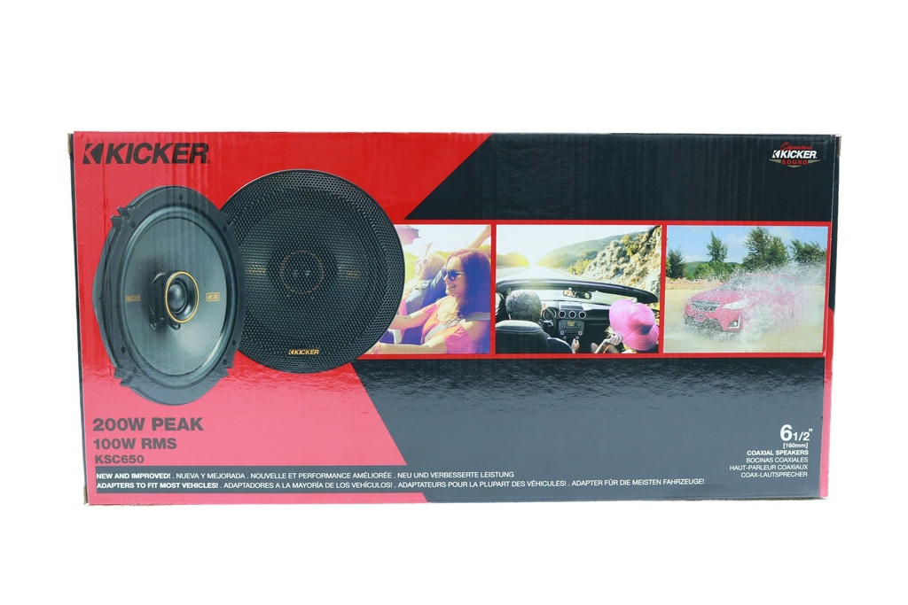 BOCINAS 6.5" KICKER 200W KSC650