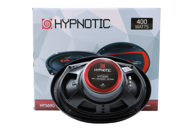 BOCINAS 6X9" HYPNOTIC 400W HYS69G
