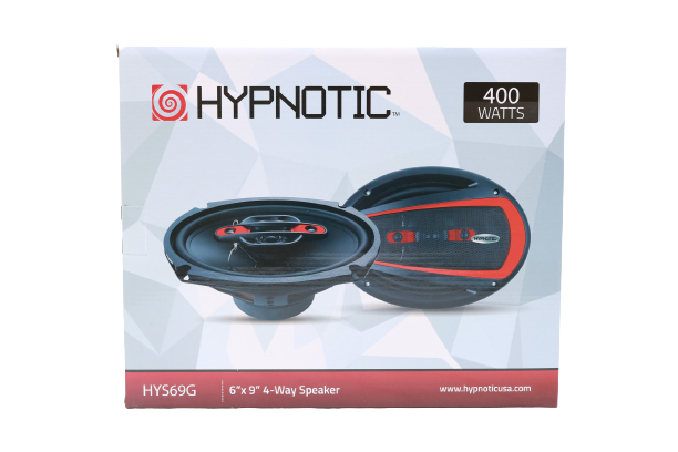 BOCINAS 6X9" HYPNOTIC 400W HYS69G