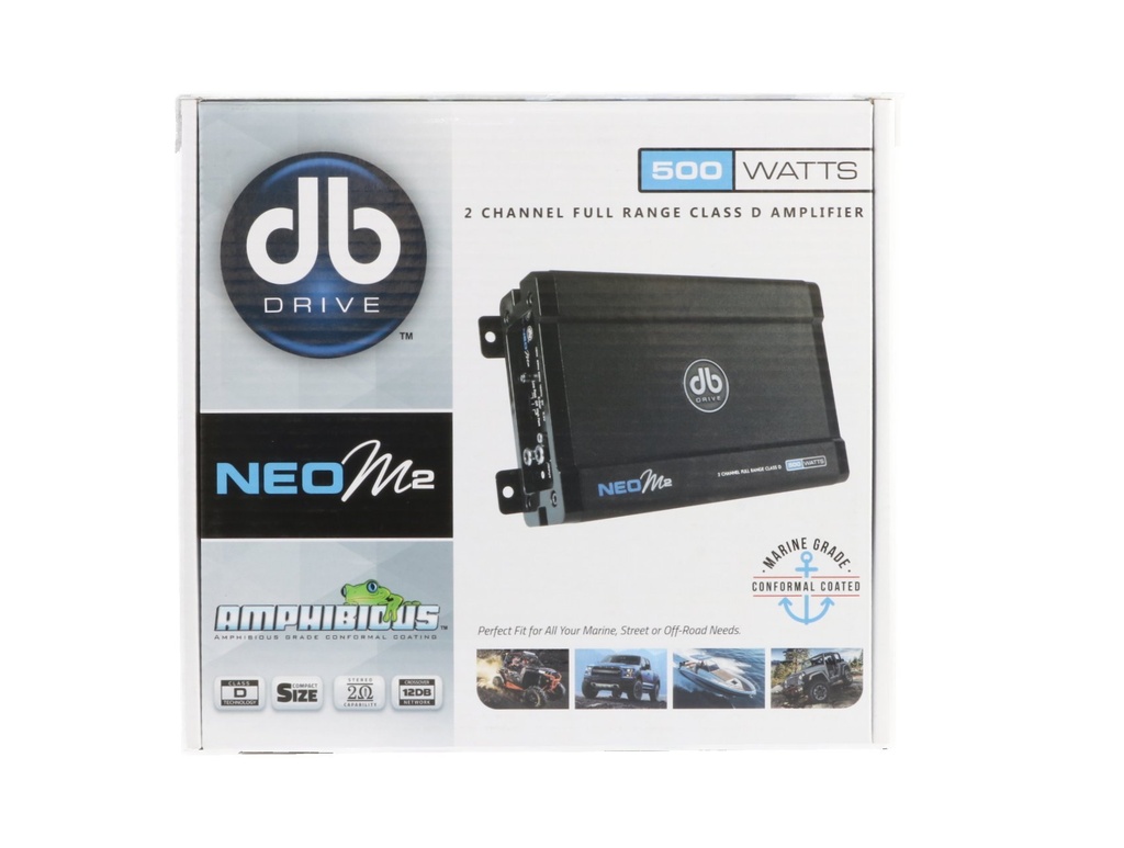 AMPLIFICADOR 2CH DB DRIVE NEOM2