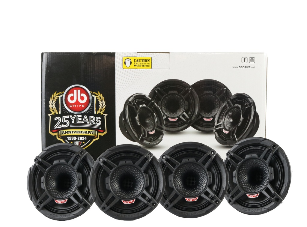 SET DE MEDIOS 6.5" DB DRIVE WDX6MOTO-4CD