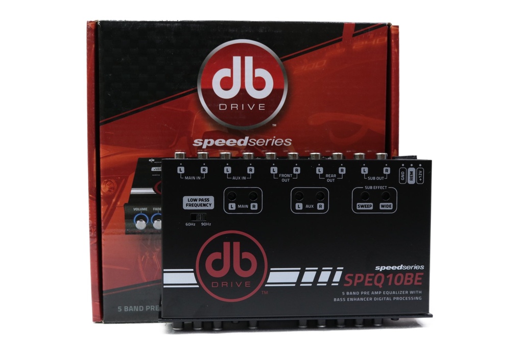 ECUALIZADOR 5 BANDAS DB DRIVE SPEQ10BE
