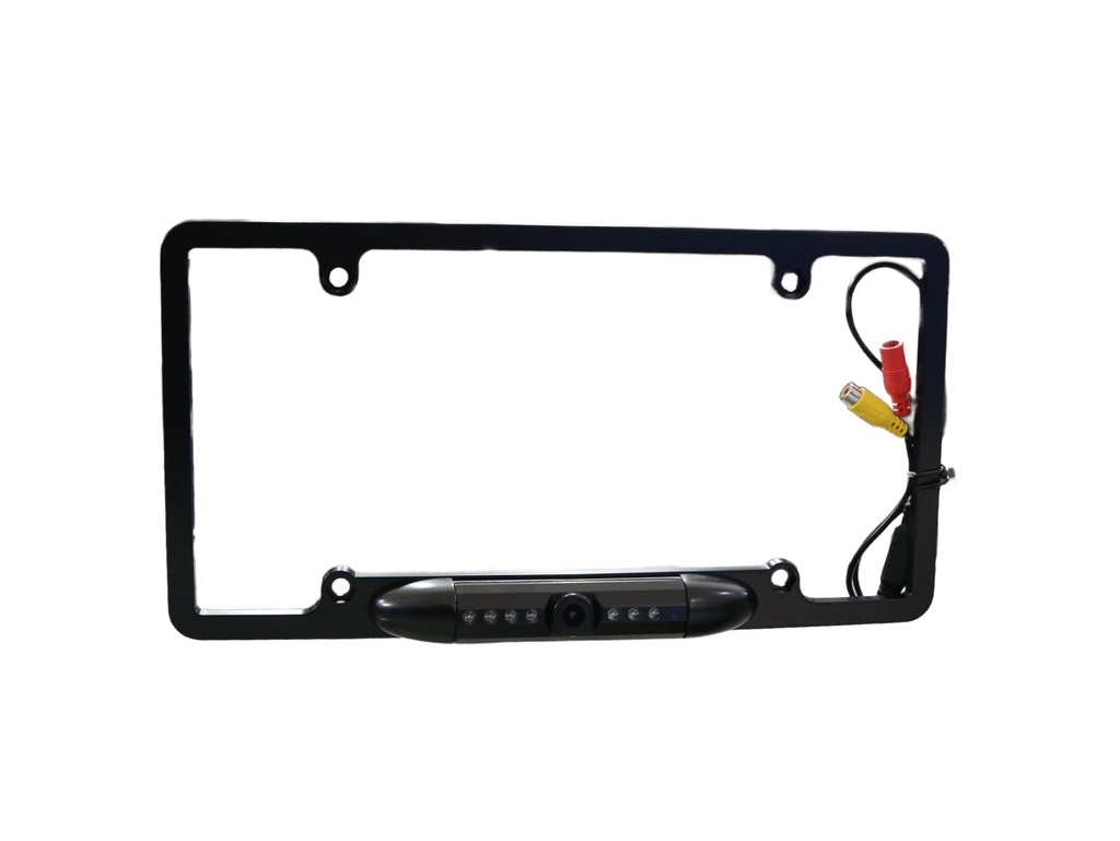 CAMARA DE REVERSA C/PORTAPLACA METALICO JC POWER JC-CAMLP
