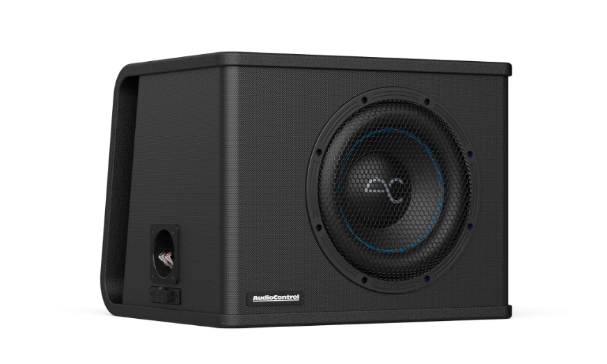 CAJON CON SUBWOOFER 10"  AUDIO CONTROL  SPK-V10