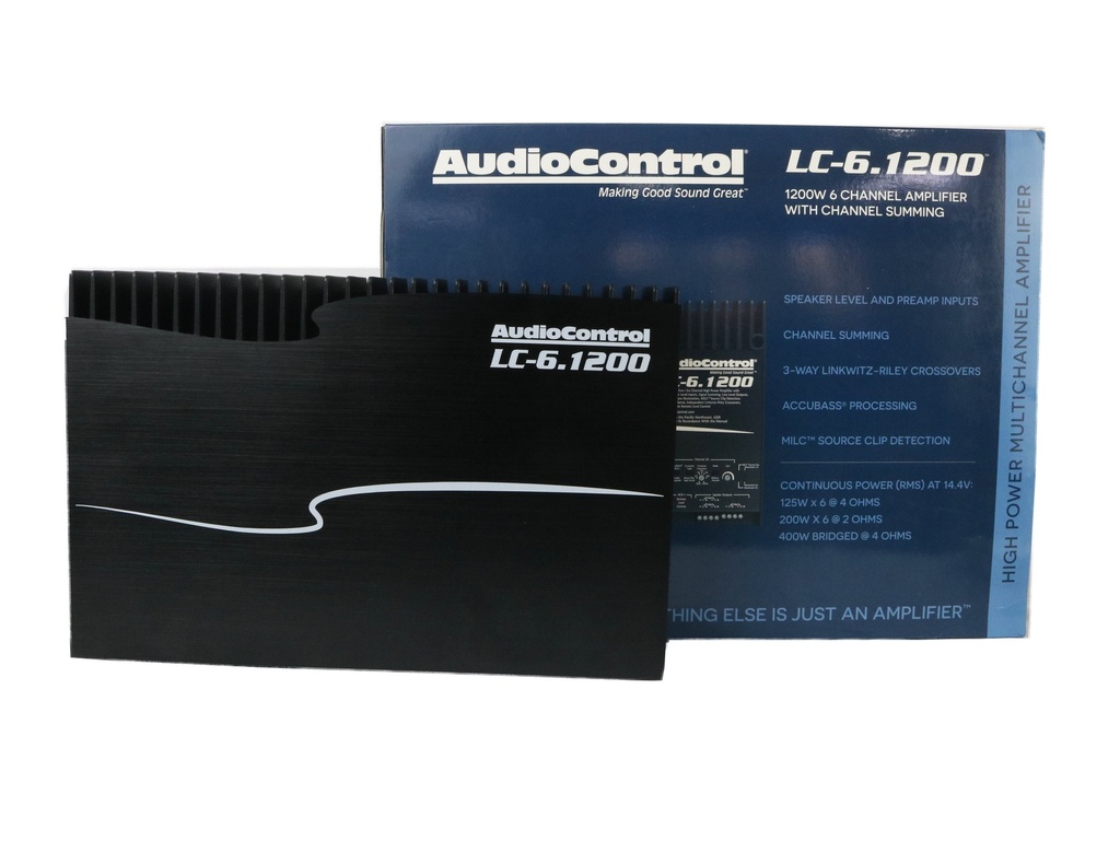AMPLIFICADOR 6 CH AUDIO CONTROL LC-6.1200
