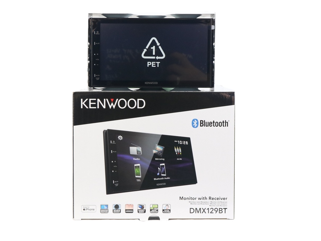 PANTALLA 2 DIN 6.8" KENWOOD DMX129BT