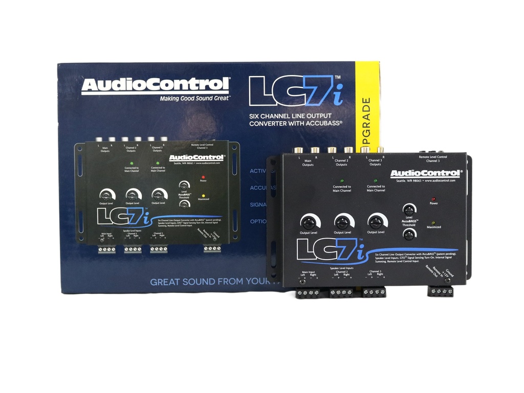 CONVERTIDOR DE ALTA Y BAJA AUDIO CONTROL LC7I