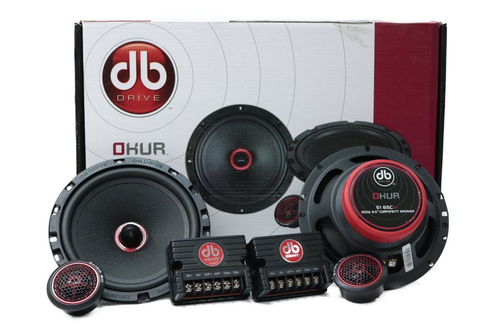 SET DE MEDIOS 6.5" DB DRIVE OKUR S1 65CV2
