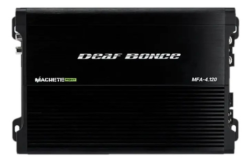 AMPLIFICADOR 4 CH DEAF BONCE MACHETE MFA-4.120