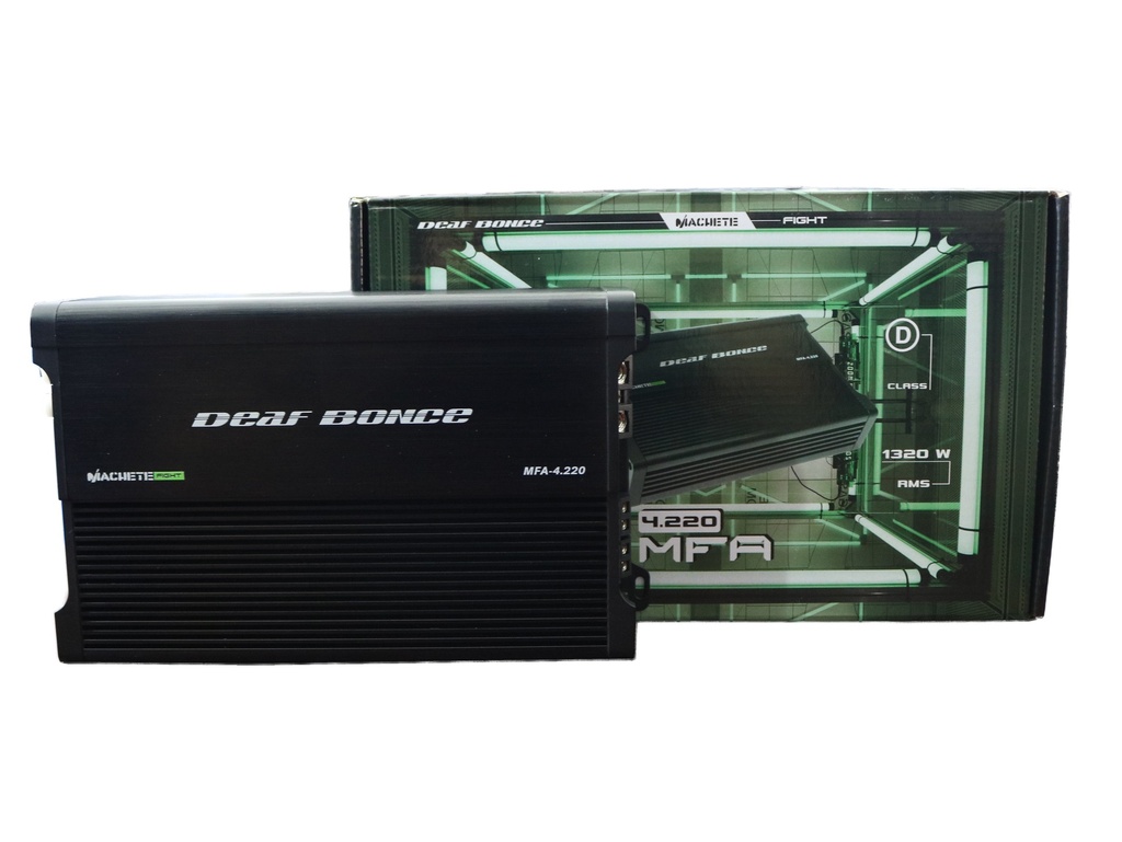 AMPLIFICADOR 4 CH DEAF BONCE MACHETE MFA-4.220