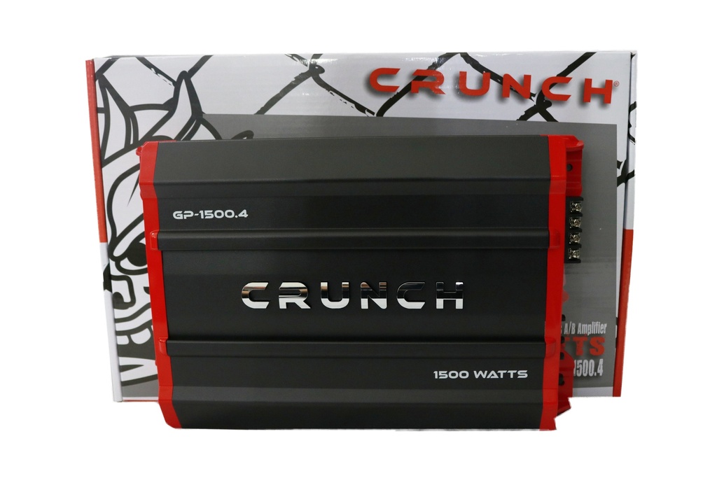 AMPLIFICADOR 4 CH CRUNCH GP-1500.4
