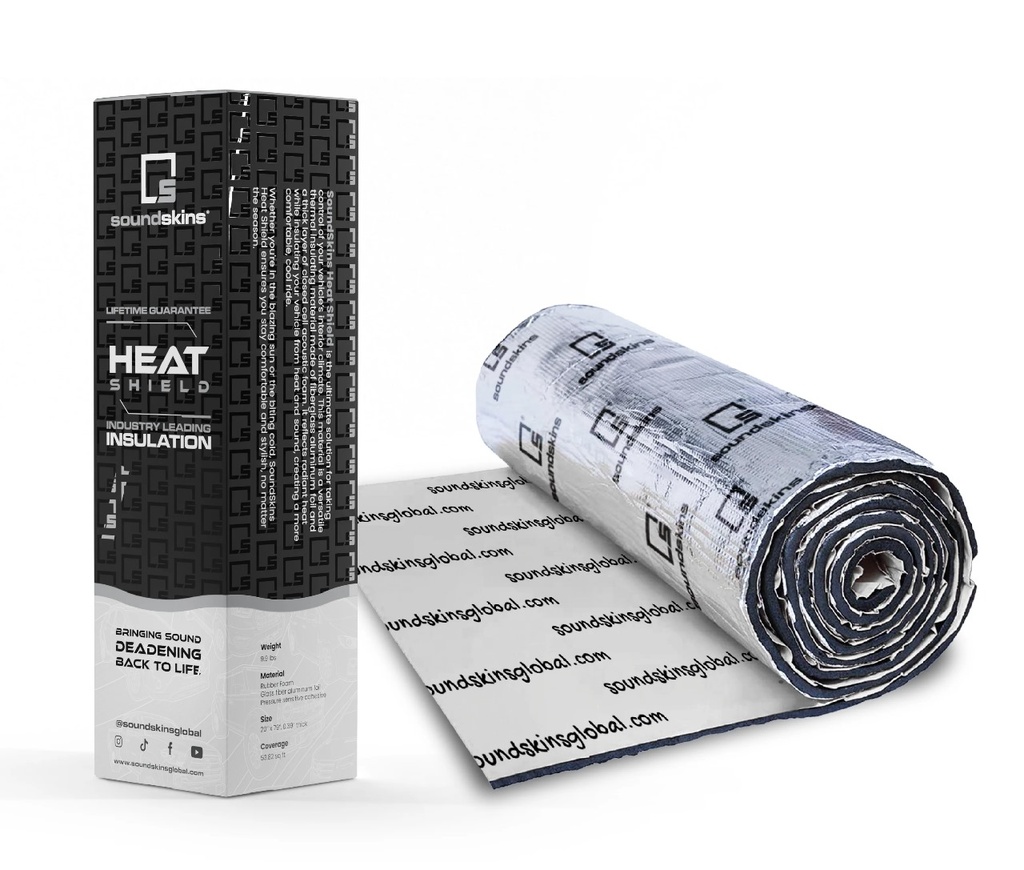[SSK-HEATSHIELD] INSONORIZANTE DE ESPUMA DE FIBRA DE VIDRIO SOUNDSKINS SSK-HEATSHIELD