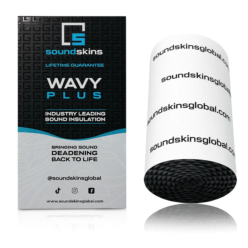 INSONORIZANTE ESPUMA DE GOMA SOUNDSKINS SSK-WAVYPLUS