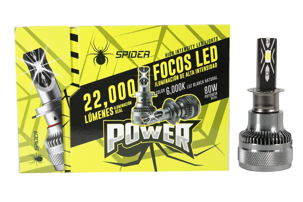 FOCOS LED SPIDER POWER SR-H3POWER