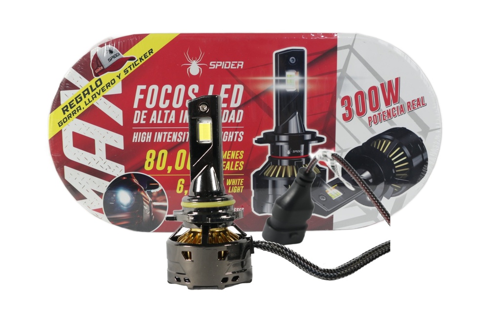 FOCOS LED SPIDER MAX300 SR-9006MAX300