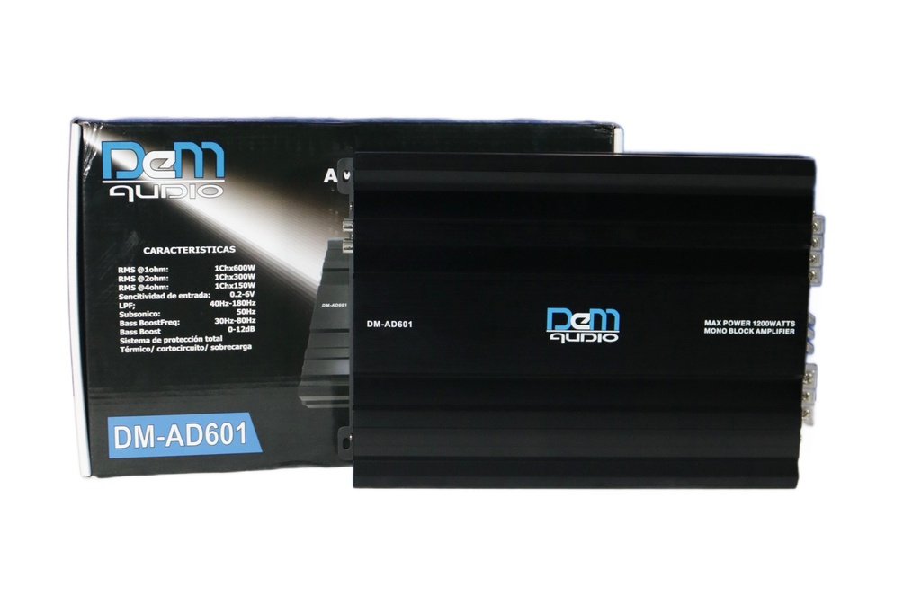 AMPLIFICADOR 1 CH DEM AUDIO DM-AD601