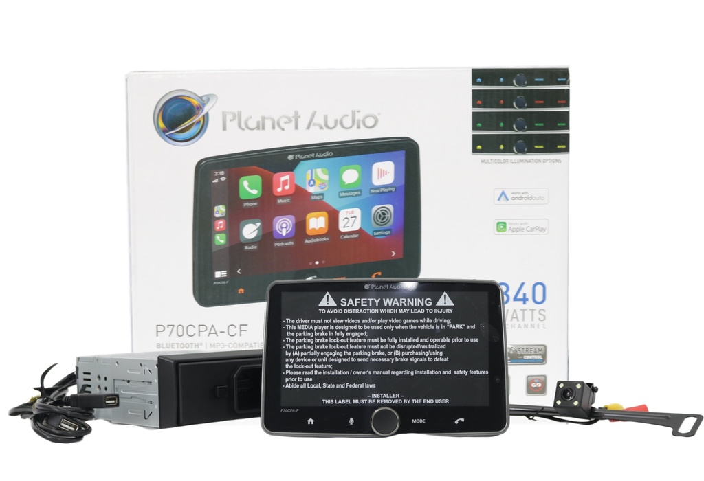[P70CPA-CF] PANTALLA 1 DIN 7" PLANET AUDIO P70CPA-CF