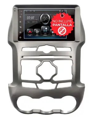 Frente 9" para Ford Ranger equipada 2013-2016, requiere CANBUS CAN-FD14 HF AUDIO HF-592FO9