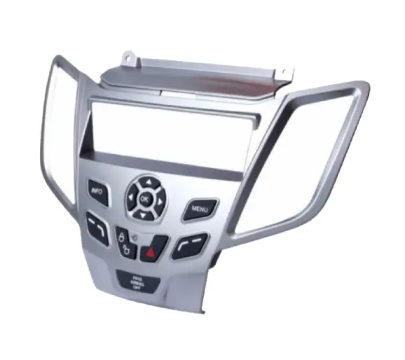 Frente 1 DIN para Ford Fiesta 2011-2019, plata HF AUDIO HF0594S