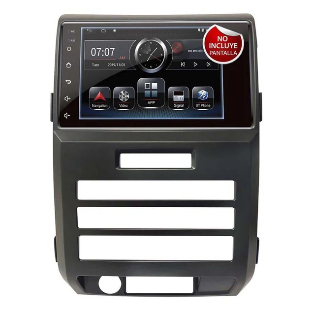 Frente 9" para Ford Lobo equipada 2009-2013, requiere CANBUS CAN-FD17 HF AUDIO HF-599XFO9