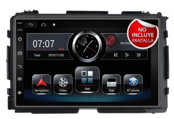 Frente 9" para Honda HR-V 2015-2017, requiere CANBUS CAN-HD11 HF AUDIO HF-875HO9