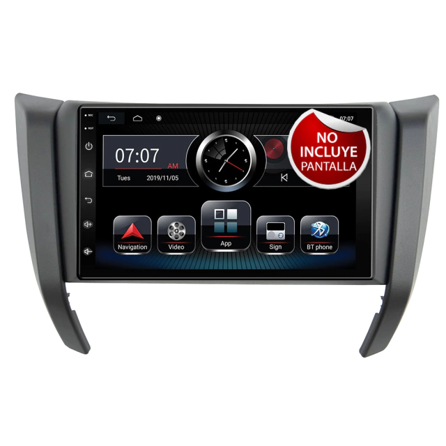 [HF-757KITSNI9] Frente 9" para Nissan NP300 2016-2026, requiere arnés AR-NS01 HF AUDIO HF-757KITSNI9