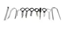 KIT DE LLAVES P/EXTRAER AUTOESTEREO HF-TOOL20