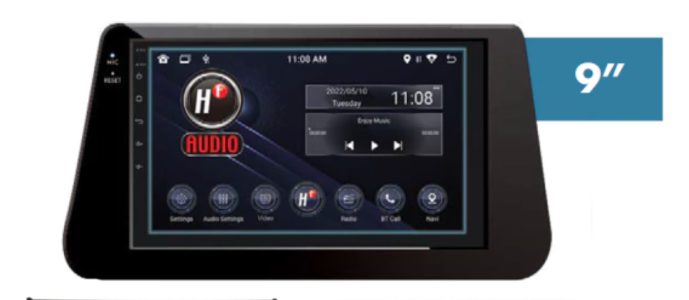 [HF-905MA9] Frente 9" para Mazda 3 2014-2021, incluye cables, joystick y CANBUS HF AUDIO HF-905MA9