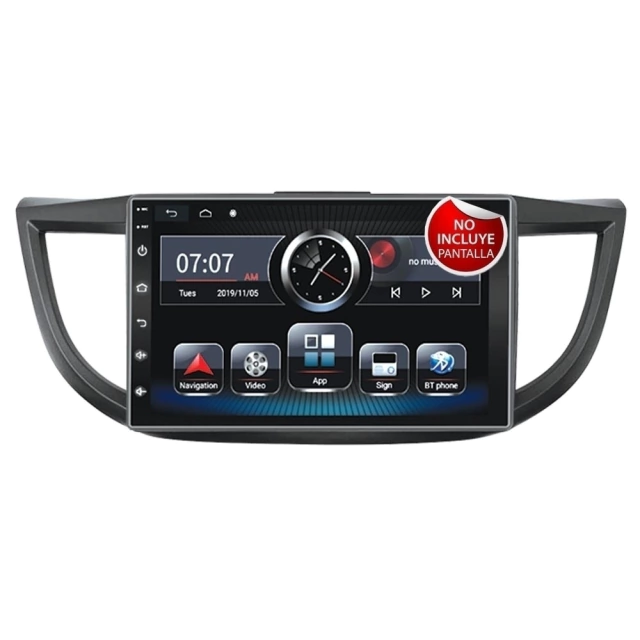 Frente 10" para Honda CR-V 2012-2016, requiere CANBUS CAN-HD15 HF AUDIO HF-819HO10