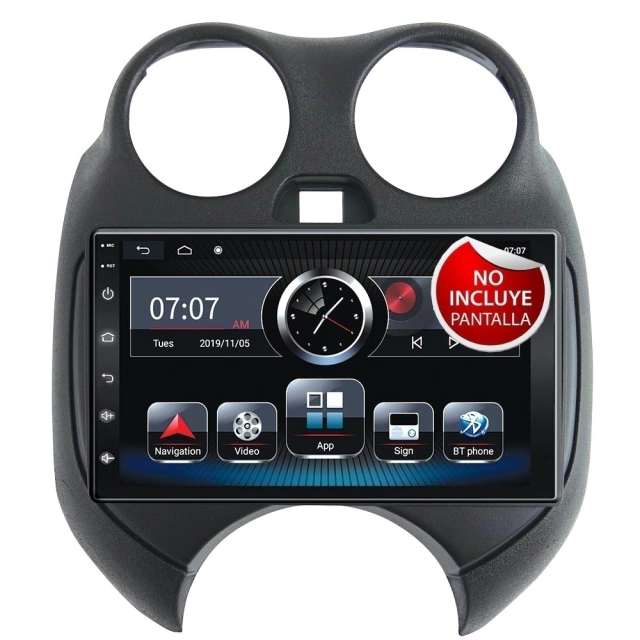 [HF-771NI9] Frente 9" para Nissan Versa V-Drive 2020 / March 2012-2016, requiere arnés AR-NS01 HF AUDIO HF-771NI9