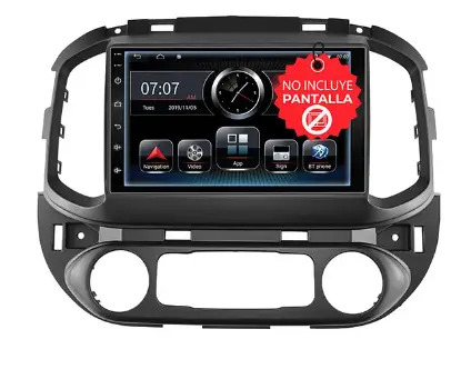 FRENTE 2 DIN GM COLORADO Y CHEVROLET S10 HF AUDIO HF-465GM9