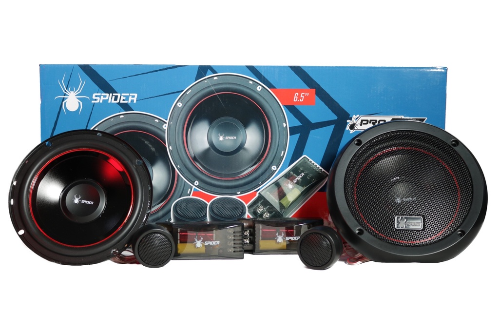 SET DE MEDIOS 6.5" SPIDER SR-66.9
