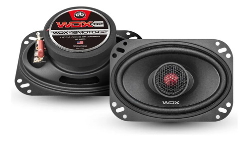 [WDX46MOTO-G2] BOCINAS 4X6" DB DRIVE WDX46MOTO-G2