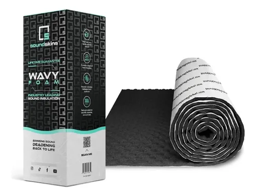 [SSK-WAVYFOAM] INSONORIZANTE ESPUMA DE GOMA SOUNDSKINS SSK-WAVYFOAM
