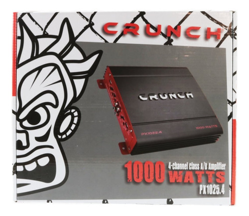 Amplificador De Crunch Px1025.4 Clase Ab 1000watts 4 Canales