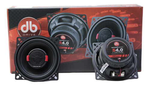 Bocinas Db Drive S4.0 4 Pulgadas Speed Series 2vias 160w