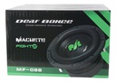 Subwoofer Machete Deaf Bonce Mf-08s 1200watts 2+2 / 4+4ohm