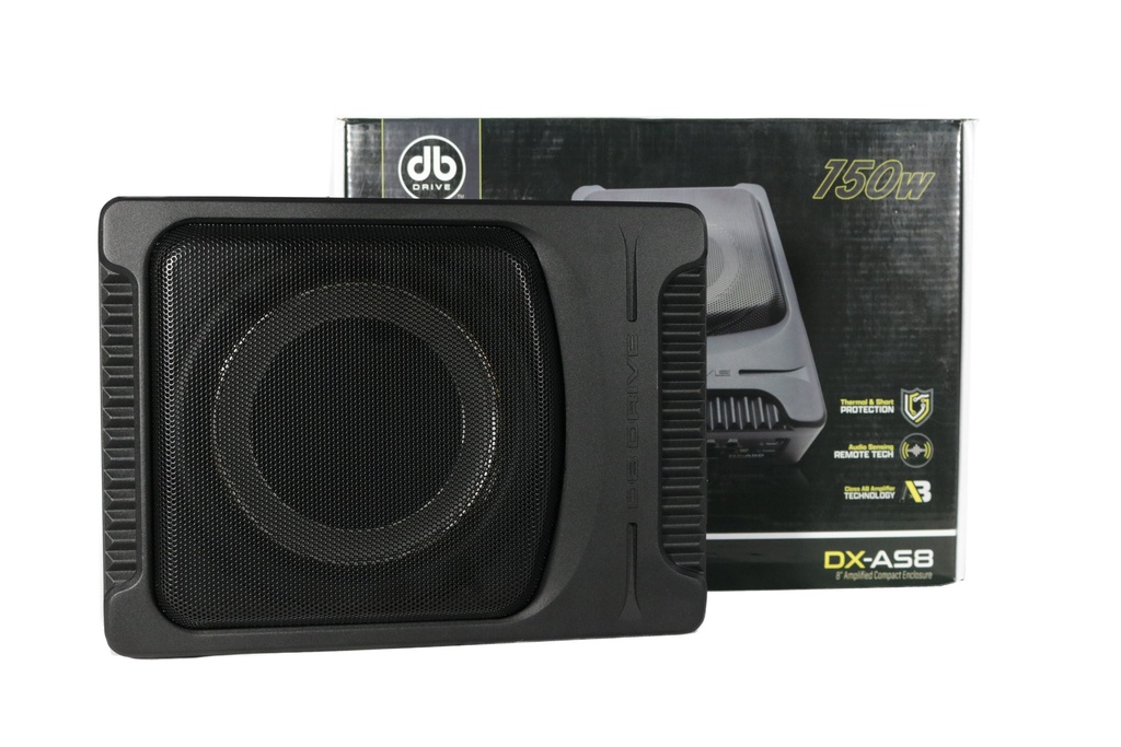 [DX-AS8] SUBWOOFER AMPLIFICADO 8" DB DRIVE DX-AS8