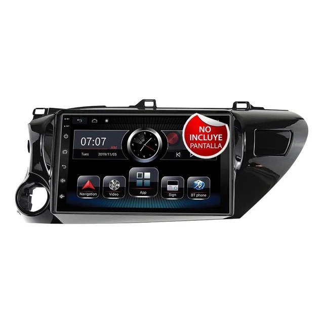 Frente 10 Pulgadas Toyota Hilux / Fortuner 2016-2020 HF Audio HF-8001TO10