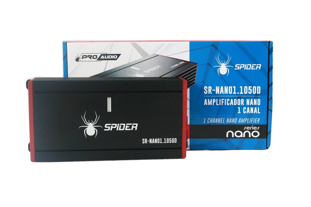 AMPLIFICADOR 1 CH SPIDER SR-NANO1.1050D