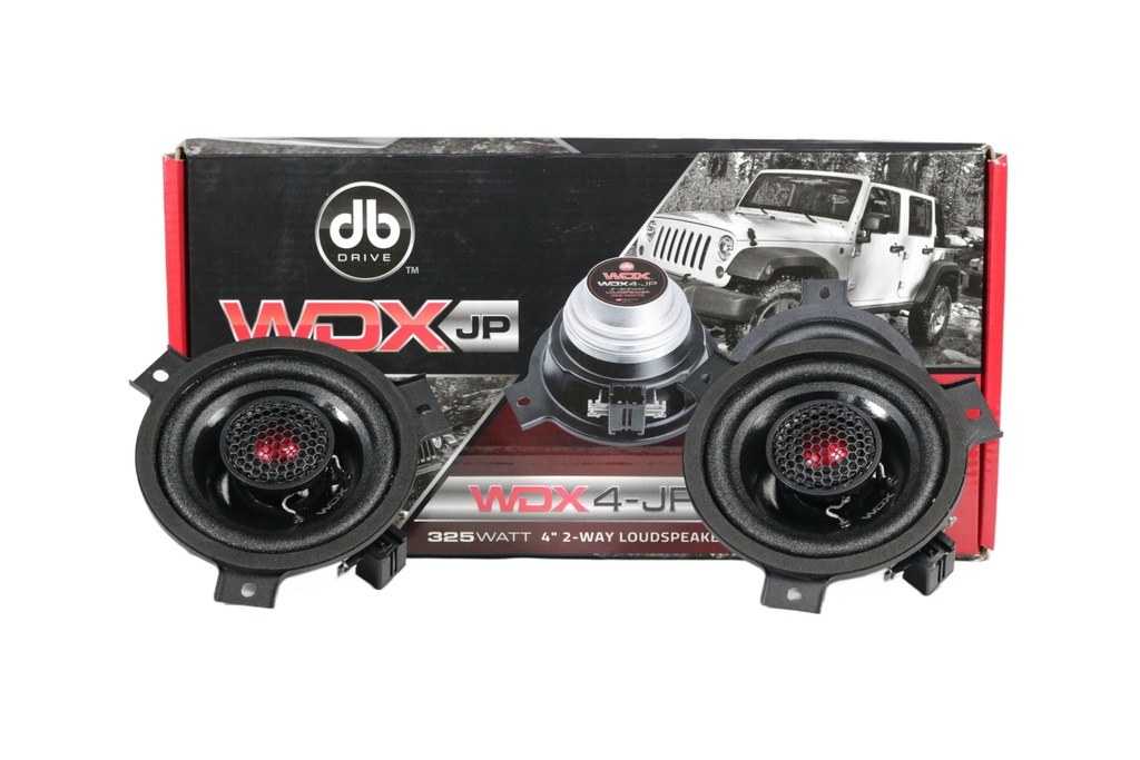 BOCINAS 4" DB DRIVE WDX4-JP