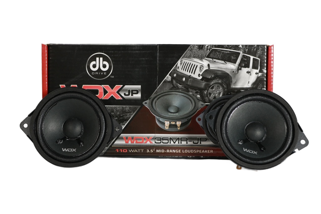 BOCINAS 3.5" DB DRIVE WDX35MR-JP