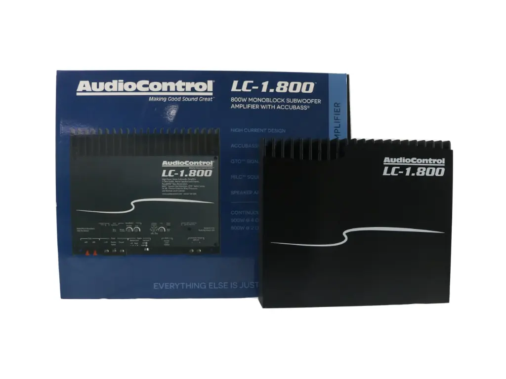 AMPLIFICADOR 1 CH AUDIO CONTROL LC-1.800