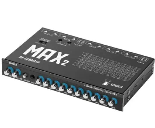 ECUALIZADOR 9 BANDAS SPIDER SR-EQ9MAX2