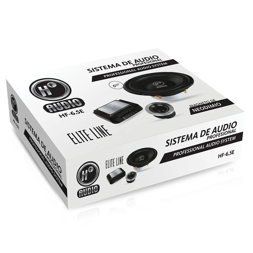 [HF-6.5E] SET DE MEDIOS 6.5" HF AUDIO ELITE LINE HF-6.5E