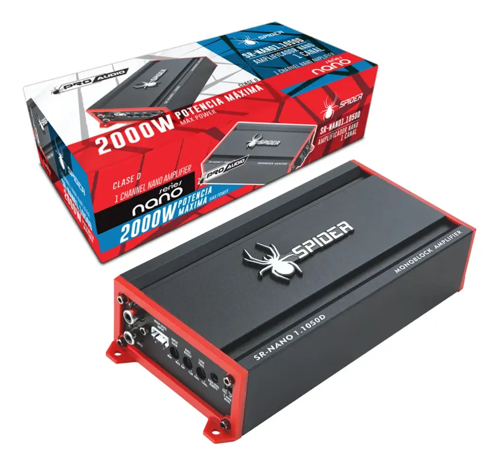 [SR-NANO1.1050D] AMPLIFICADOR 1 CH SPIDER SR-NANO1.1050D