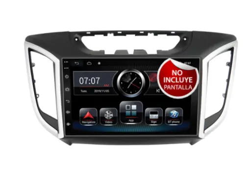 Frente 9" para Hyundai Creta 2018-2020, requiere arnés AR-HY05 HF AUDIO HF-924HY9