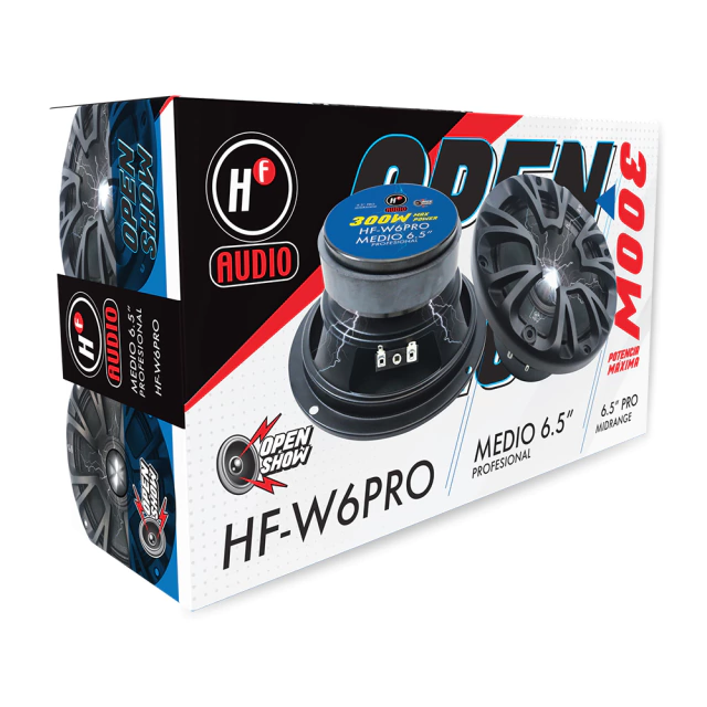 [HF-W6PRO] MEDIOS RANGOS 6.5" HF AUDIO HF-W6PRO