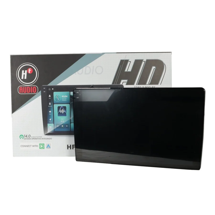 PANTALLA 2 DIN 10" HF AUDIO HF-10QLEDHD