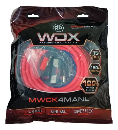 KIT DE INSTALACION #4 DB DRIVE MWCK4MANL